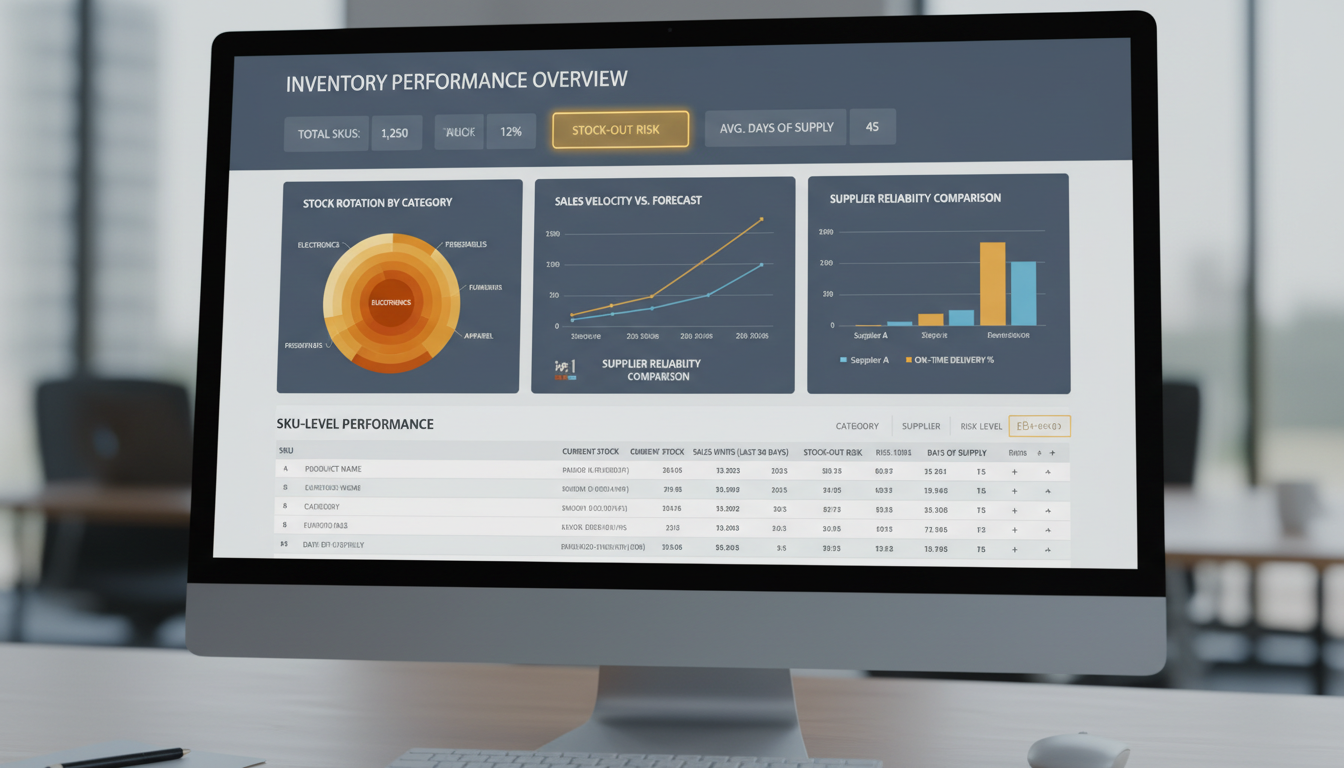 Analytics Performance Report - InventoryVerse